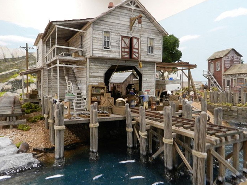 HO Scale Shelby's Marine Service